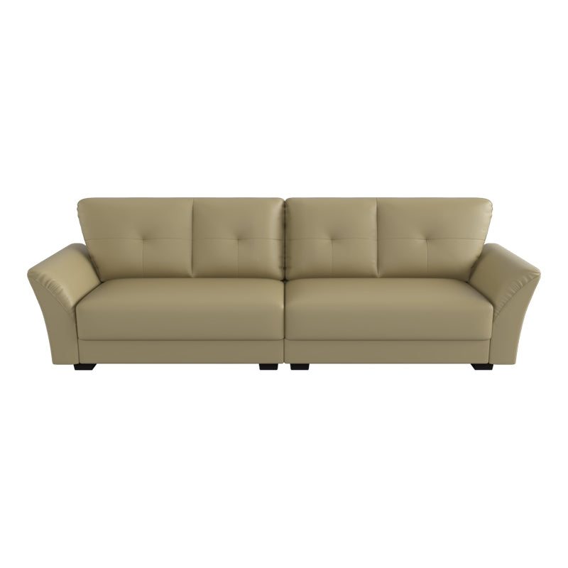 Laura Half Leather 4 Seater Sofa