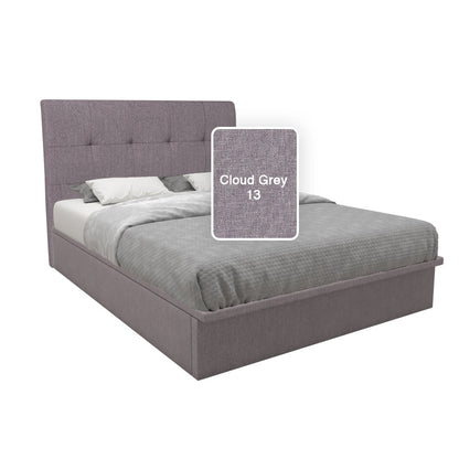Alice Fabric Storage Bed 12 Inch