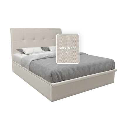 Alice Fabric Storage Bed 14 Inch