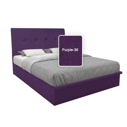 Alice Fabric Storage Bed 16 Inch