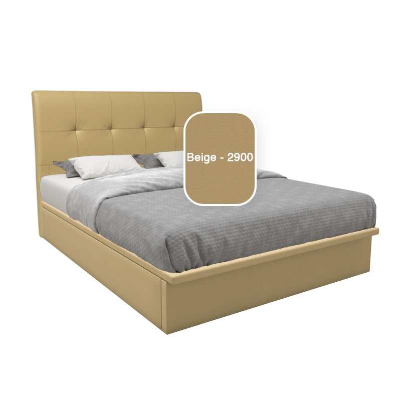 Alice Faux Leather Storage Bed