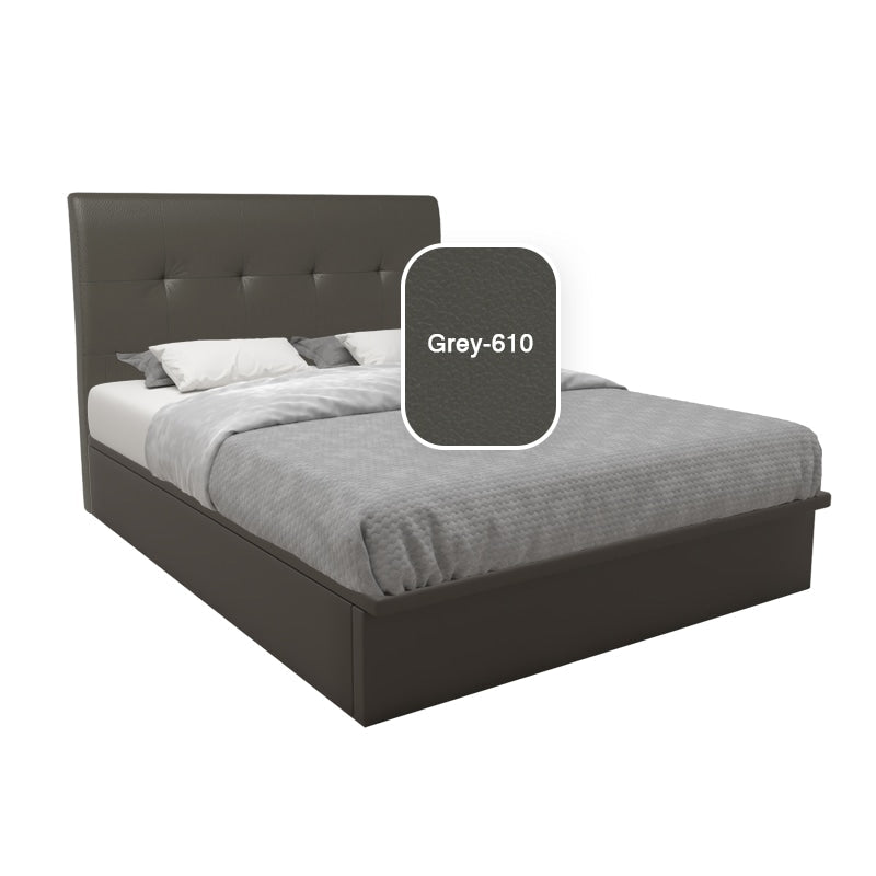 Alice Faux Leather Storage Bed 14 Inch