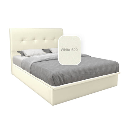 Alice Faux Leather Storage Bed 12 Inch