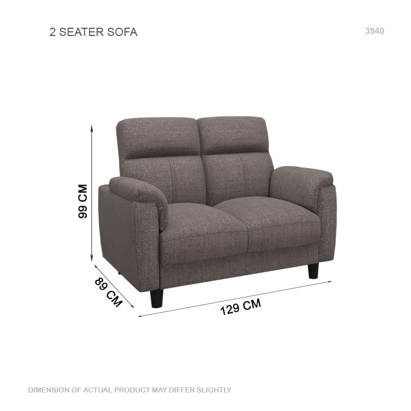 Helen Fabric 2 Seater Sofa