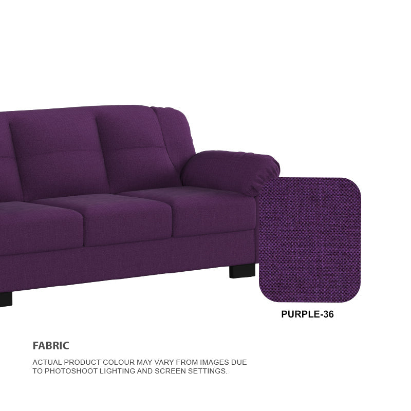 Adam Fabric 4 Seater Sofa