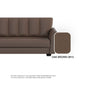 Lois Faux Leather 1 Seater Sofa