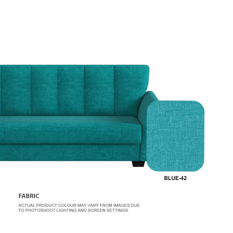 Lois Fabric 1 Seater Sofa
