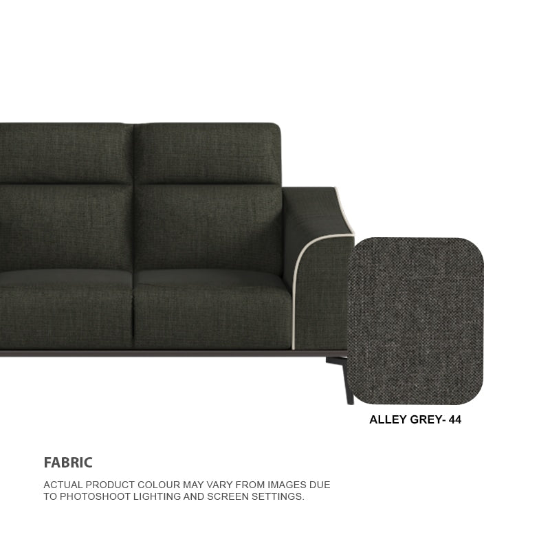 Gianna Fabric 2 Seater With Chaise Sofa