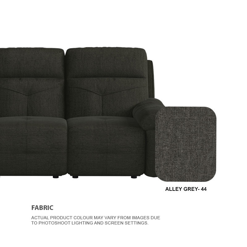 Taylor Fabric 3 Seater With Chaise Sofa