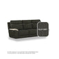 Nina Fabric 3 Seater Sofa