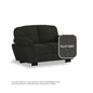 Adam Fabric 2 Seater Sofa