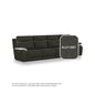 Nina Fabric 4 Seater Sofa