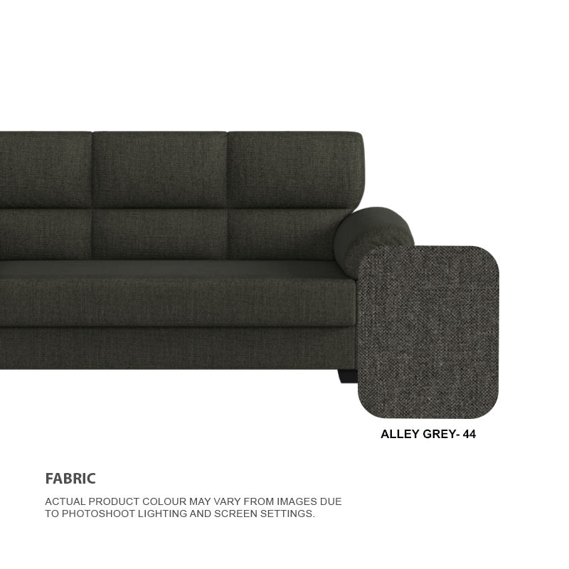 Londyn Fabric 3 Seater With Chaise Sofa