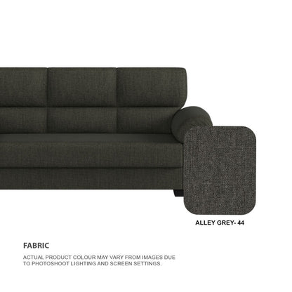 Londyn Fabric 3 Seater With Chaise Sofa