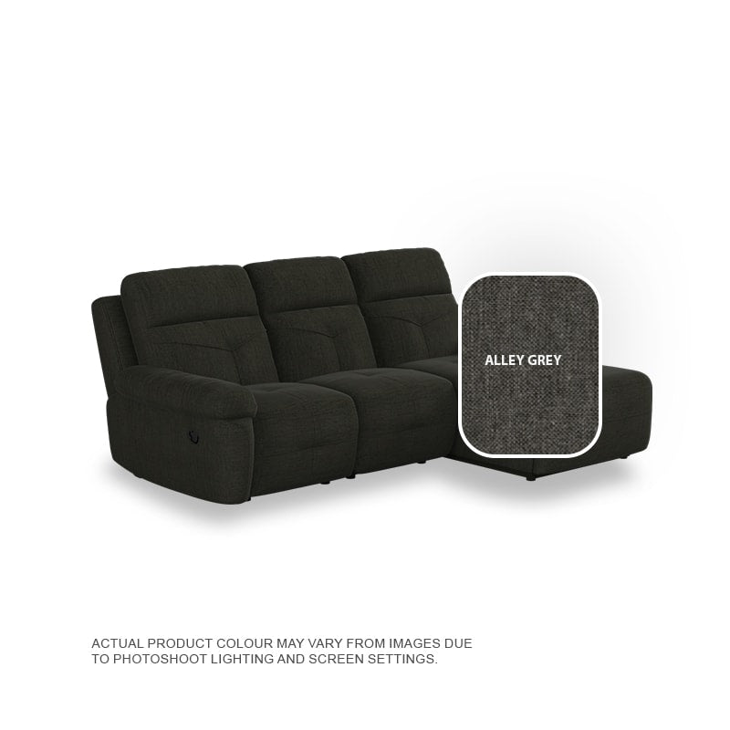 Taylor Fabric 2 Seater With Chaise Sofa