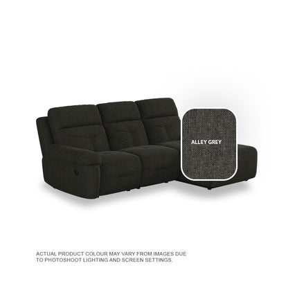 Taylor Fabric 2 Seater With Chaise Sofa