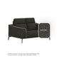 Gianna Fabric 2 Seater Sofa