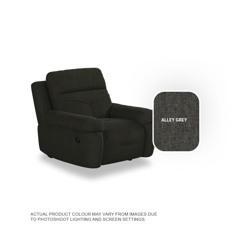 Taylor Fabric 1 Seater Sofa
