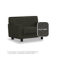 Blake Fabric 2 Seater Sofa