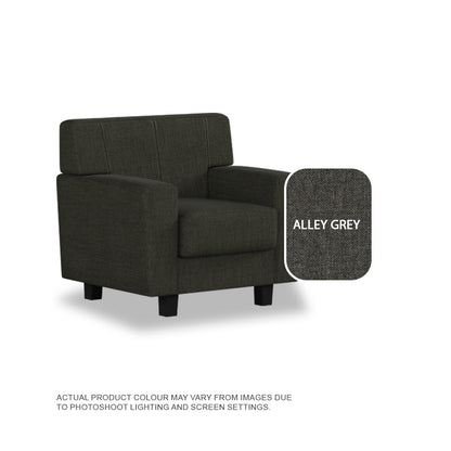 Blake Fabric 1 Seater Sofa