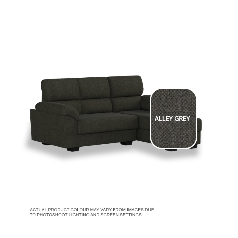 Londyn Fabric 2 Seater With Chaise Sofa