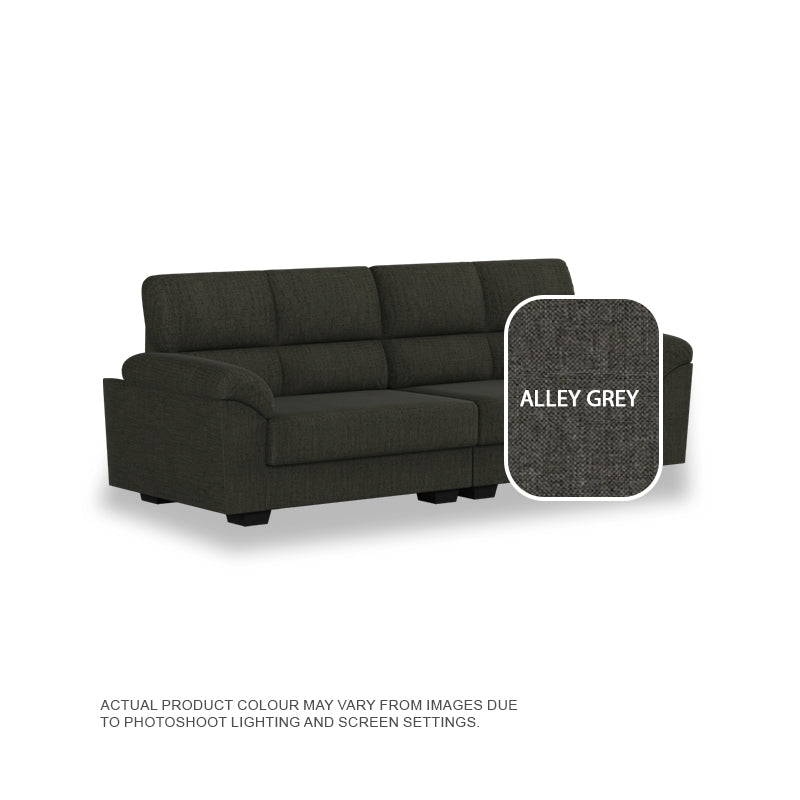 Londyn Fabric 4 Seater Sofa