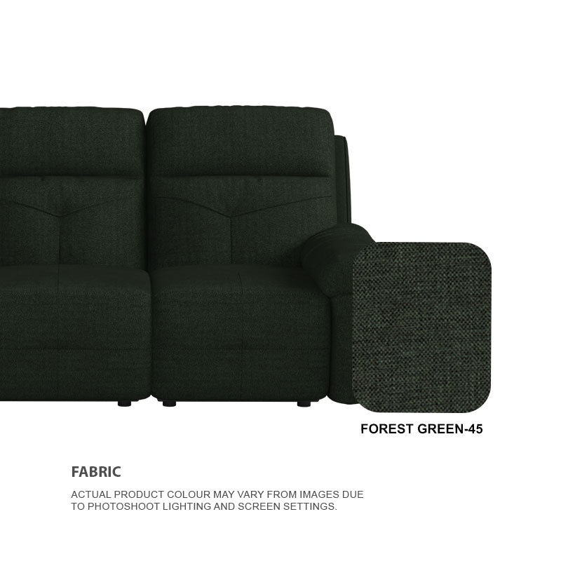 Taylor Fabric 3 Seater With Chaise Sofa