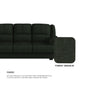 Esme Fabric 1 Seater Sofa