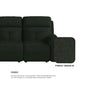 Taylor Fabric 1 Seater Sofa
