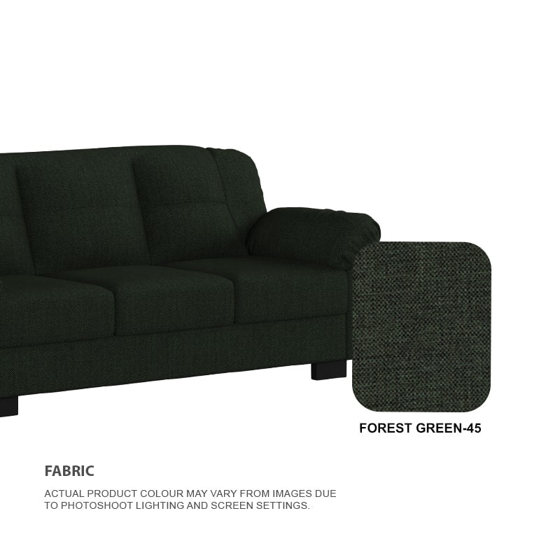 Adam Fabric 3 Seater With Chaise Sofa