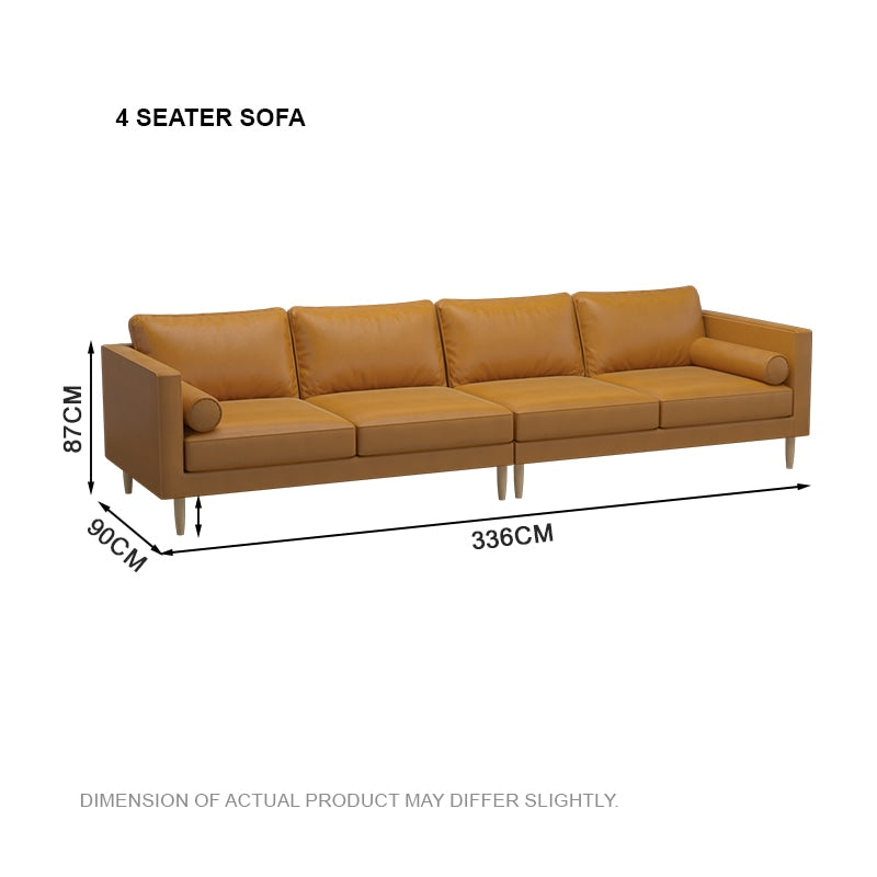 Leah Leathaire 4 Seater Sofa