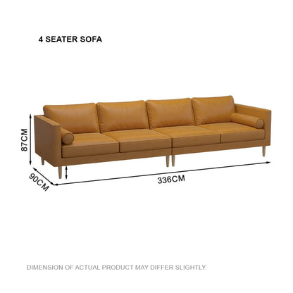 Leah Leathaire 4 Seater Sofa