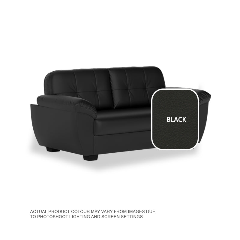 Ember Faux Leather 3 Seater Sofa