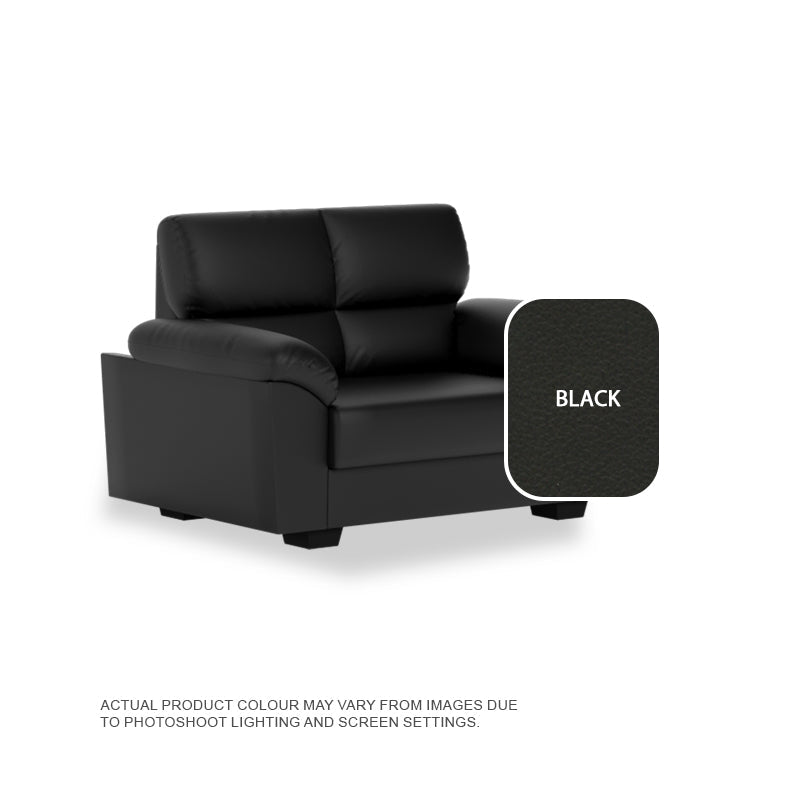 Londyn Faux Leather 2 Seater Sofa