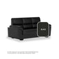 Londyn Faux Leather 3 Seater Sofa