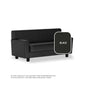 Blake Faux Leather 3 Seater Sofa