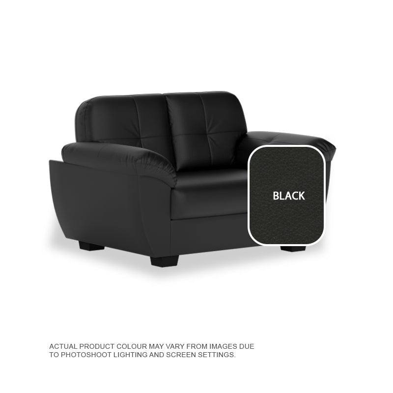 Ember Faux Leather 2 Seater Sofa