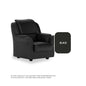 Hannah Faux leather 1 Seater Sofa
