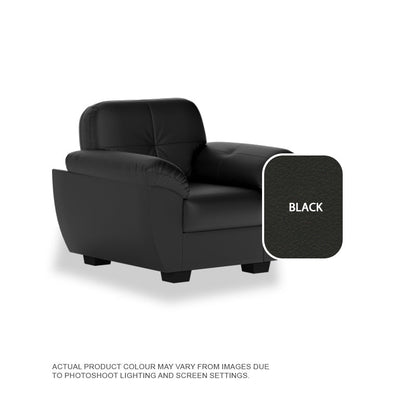 Ember Faux Leather 1 Seater Sofa
