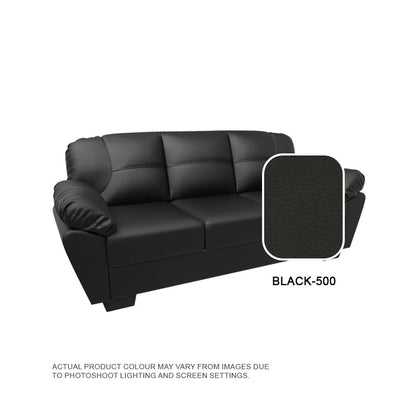 Adam Faux Leather 4 Seater Sofa