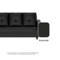 Rylee Faux leather 1 Seater Sofa