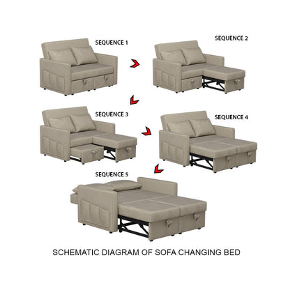 Haley Waterproof Latex Sofabed (Removable Cover)