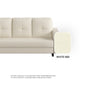 Rylee Faux leather 1 Seater Sofa