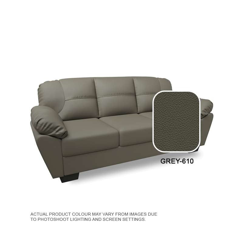 Adam Faux Leather 1 Seater Sofa