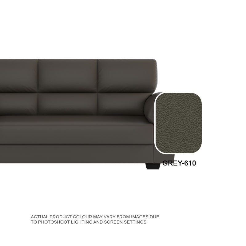 Londyn Faux Leather 4 Seater Sofa