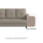 Rylee Faux leather 1 Seater Sofa