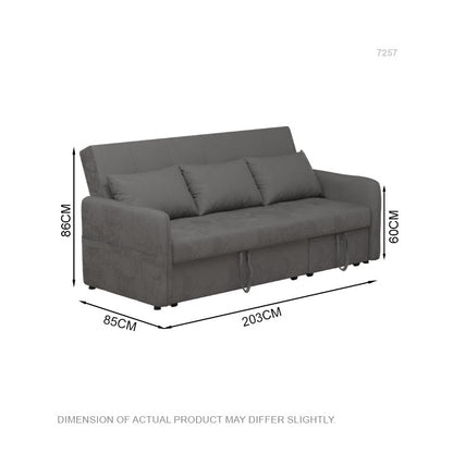 Katie Waterproof Latex Sofabed (Removable Cover)