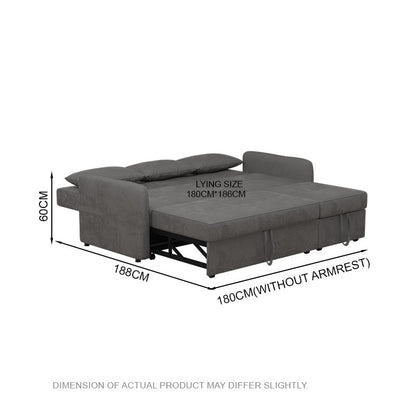 Katie Waterproof Latex Sofabed (Removable Cover)