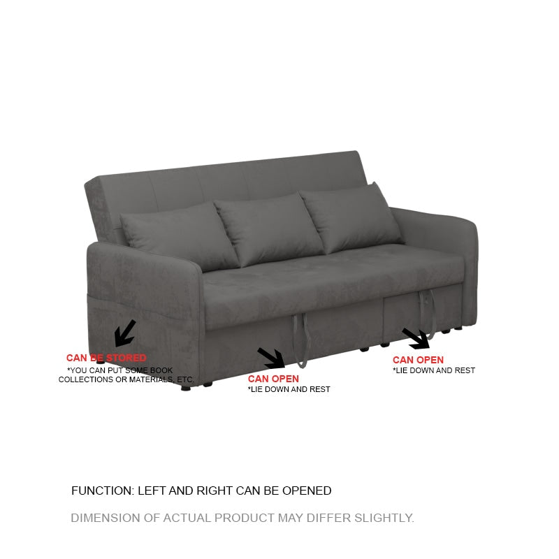 Katie Waterproof Latex Sofabed (Removable Cover)