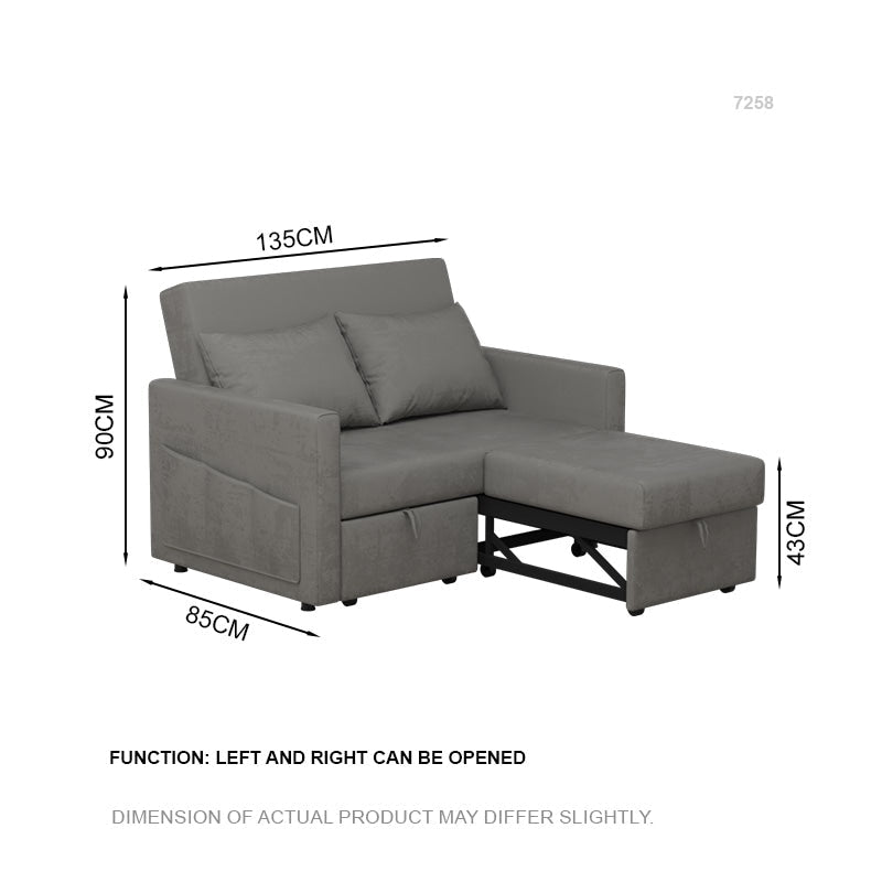 Haley Waterproof Latex Sofabed (Removable Cover)